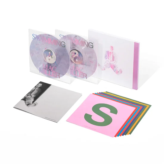 Swimming (5th Anniversary Milky Clear/Hot Pink/Sky Blue Marble Deluxe 2LP) - Mac Miller - platenzaak.nl
