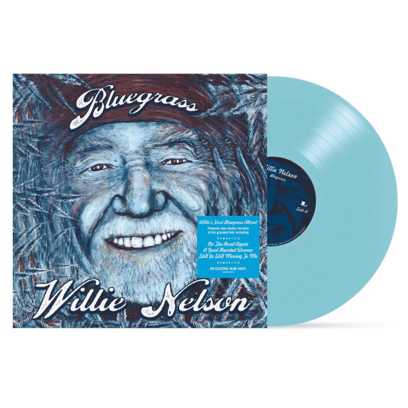 Bluegrass (Marbled Electric Blue LP) - Willie Nelson - platenzaak.nl