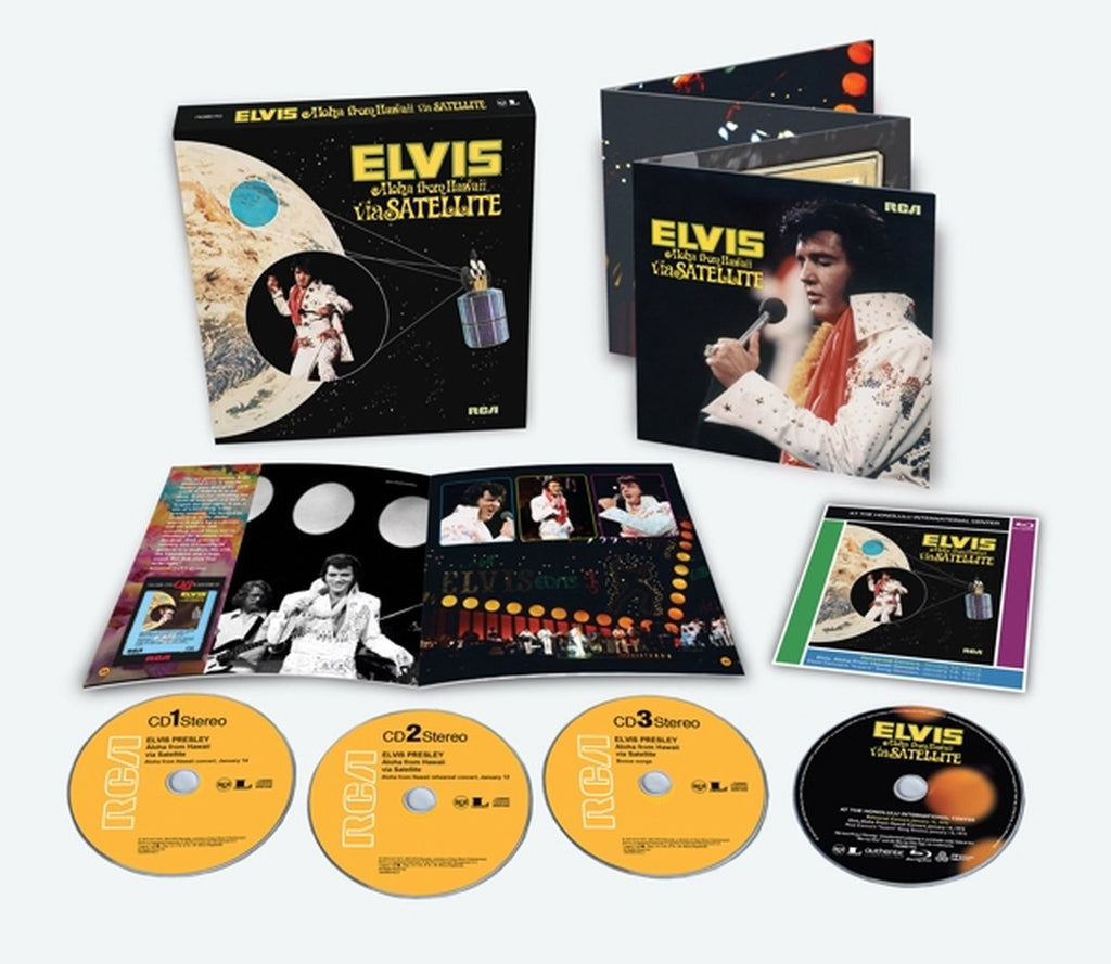 Aloha From Hawai (50th Anniversary 3CD+Blu-Ray Boxset) - Elvis Presley - platenzaak.nl