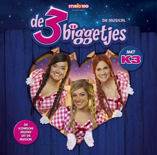De Musical De 3 Biggetjes (CD) - K3 - platenzaak.nl