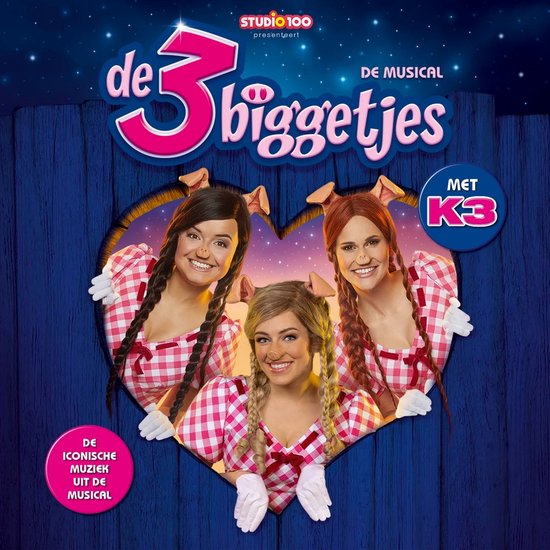 De Musical De 3 Biggetjes (2LP) - K3 - platenzaak.nl