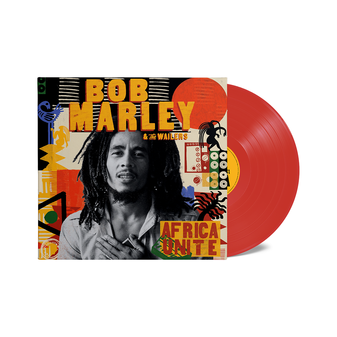 Africa Unite Store Exclusive Opaque Red Lp Bob Marley And The Wailers Platenzaak Nl