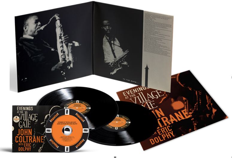 Evenings At The Village Gate: John Coltrane with Eric Dolphy (LP) - John Coltrane, Eric Dolphy - platenzaak.nl