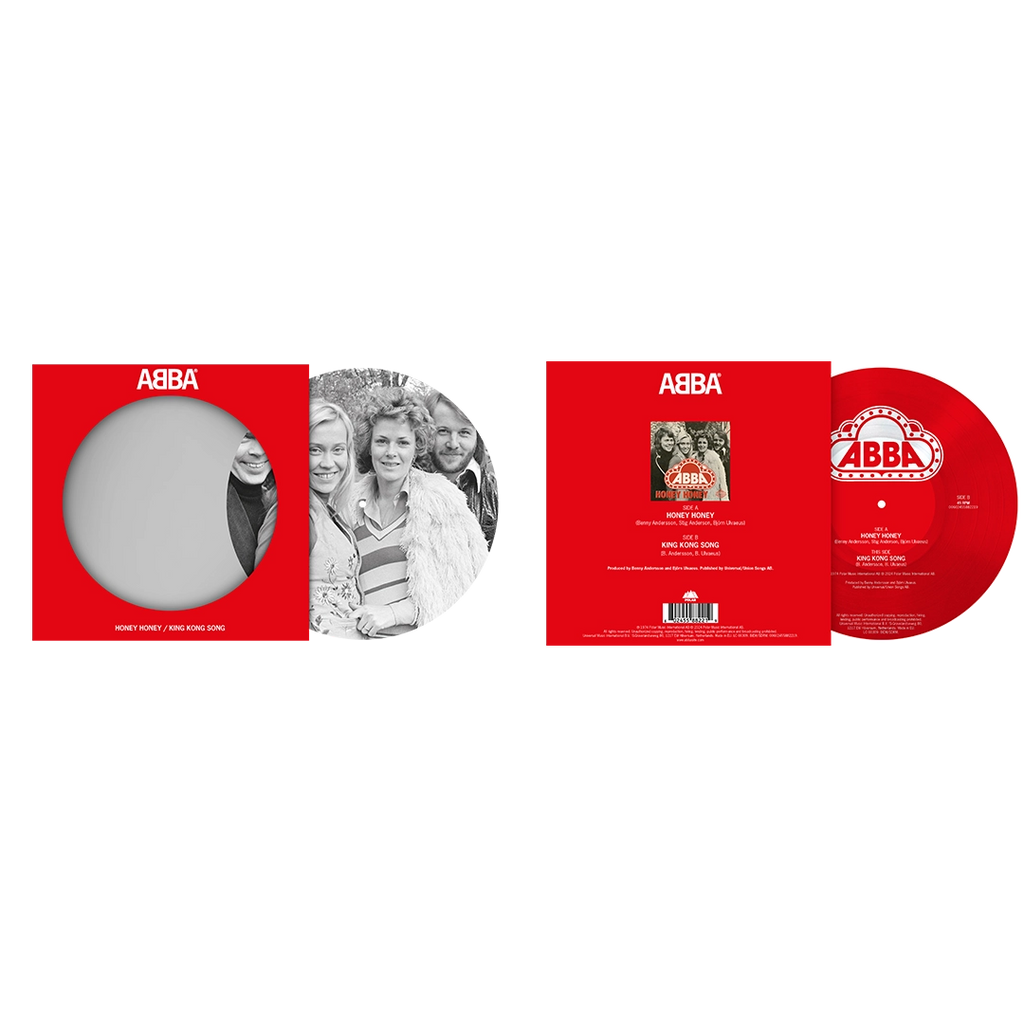Honey Honey (English) / King Kong Song (50th Anniversary 7Inch Picture Disc Single) - ABBA - platenzaak.nl