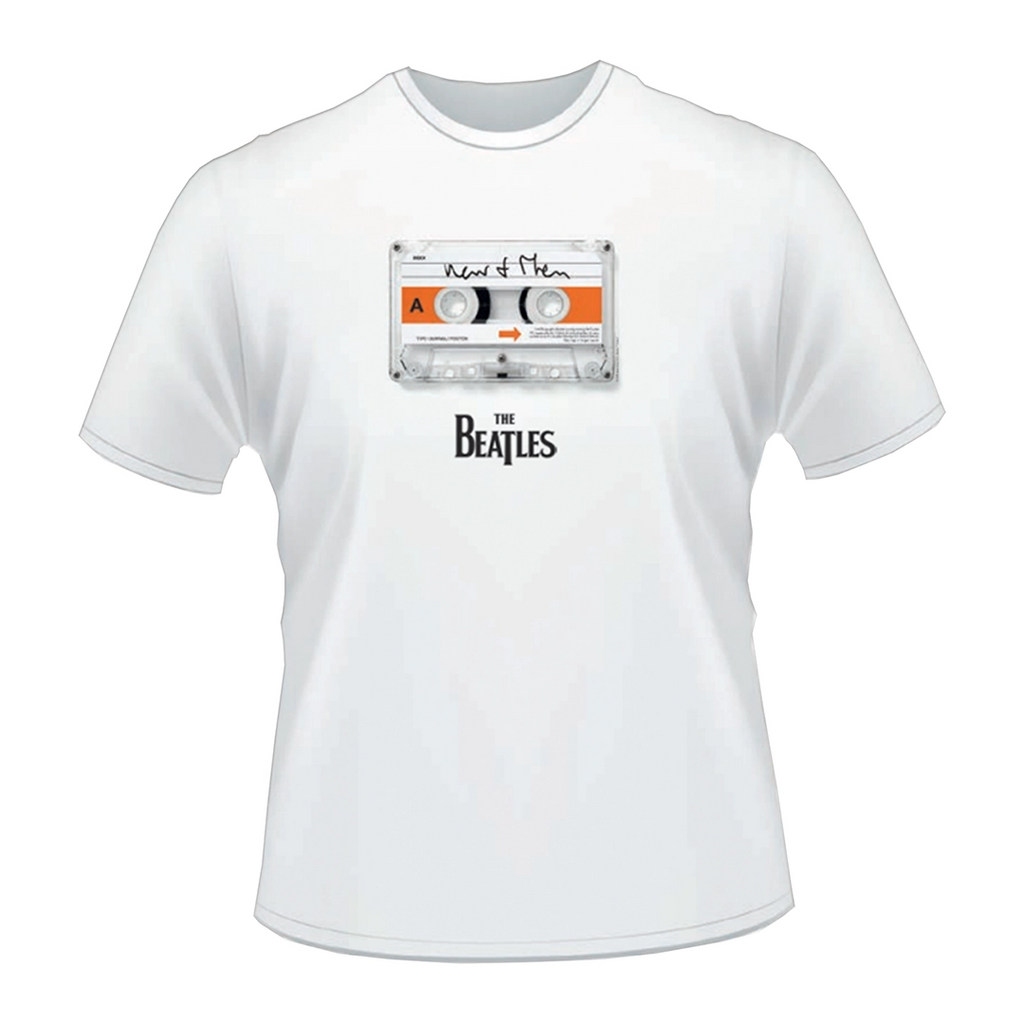 Now and Then - Cassette T-shirt - The Beatles - platenzaak.nl