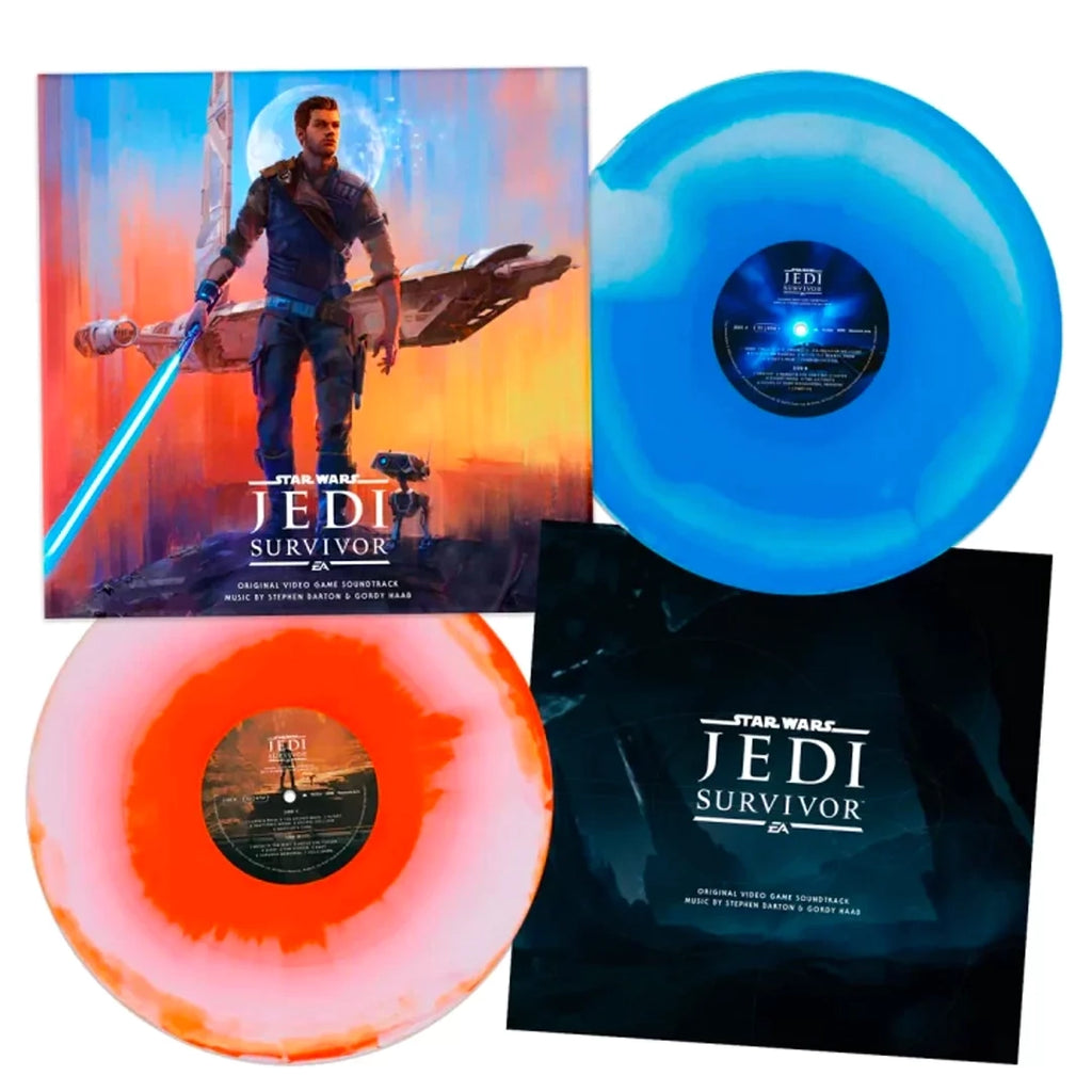 Star Wars Jedi: Survivor (Blue White & Orange White Swirl 2LP) - Various Artists - platenzaak.nl