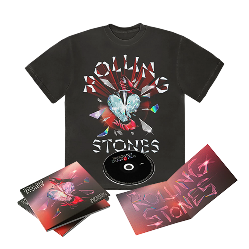 Hackney Diamonds (Store Exclusive Album T-Shirt+Digipack CD) - The Rolling Stones - platenzaak.nl