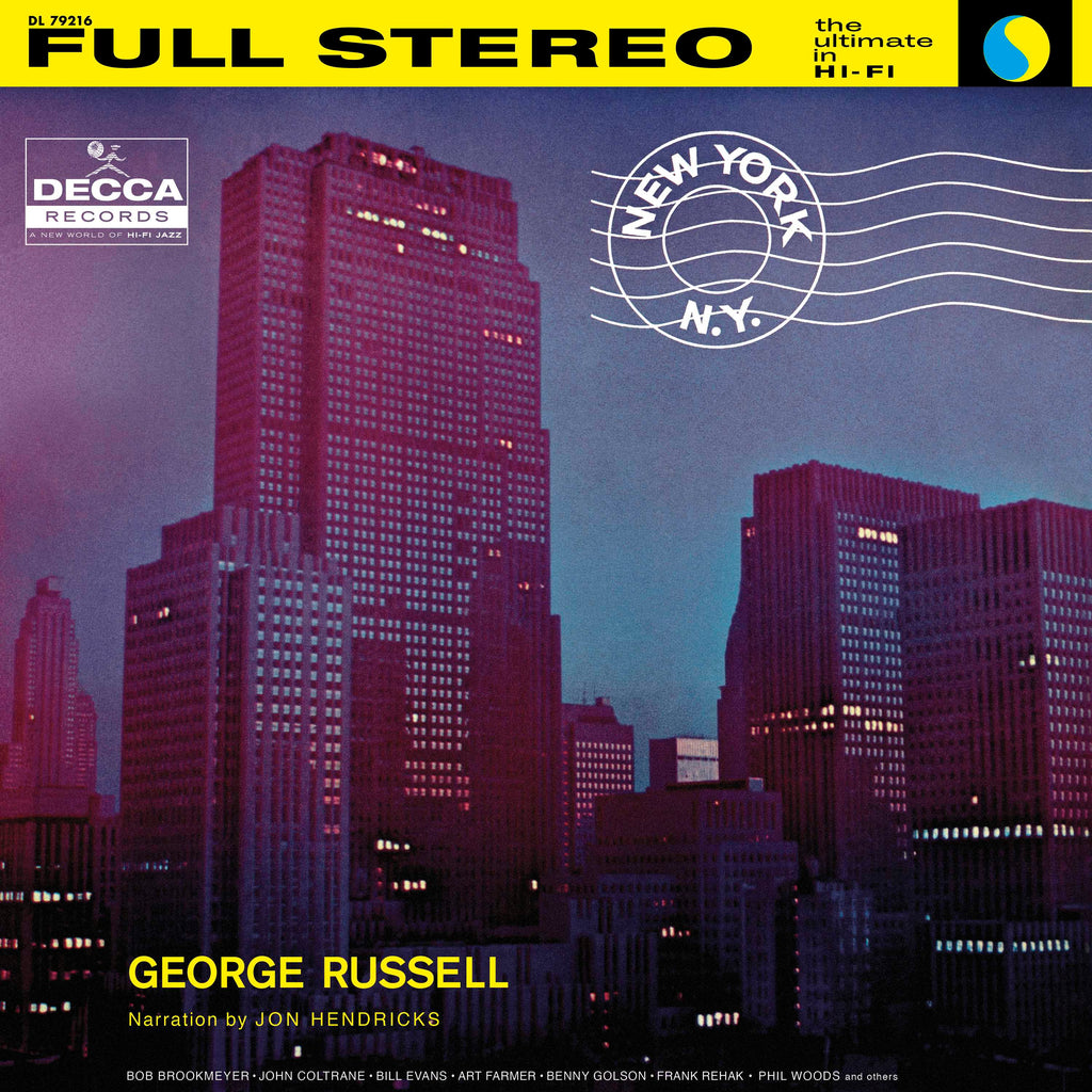 New York, N.Y. (LP) - George Russell & His Orchestra - platenzaak.nl