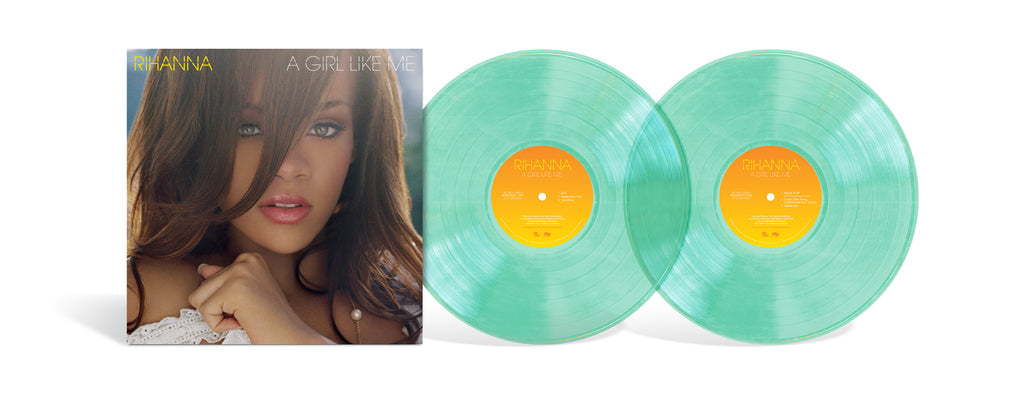 A Girl Like Me (Store Exclusive Limited Seaglass Green 2LP) - Rihanna - platenzaak.nl