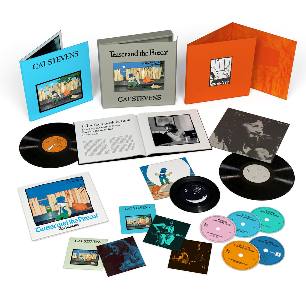 Teaser And The Firecat (4CD+3LP+Blu-Ray Deluxe Boxset) - Cat Stevens - platenzaak.nl