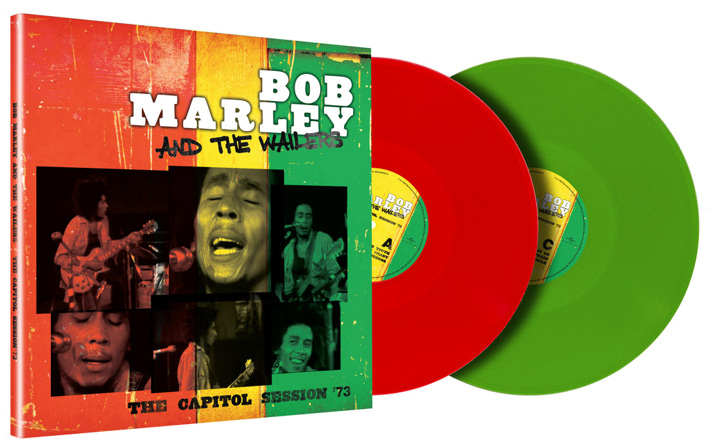 The Capitol Session '73 (Limited Transparent Green and Red 2LP) - Bob Marley & The Wailers - platenzaak.nl