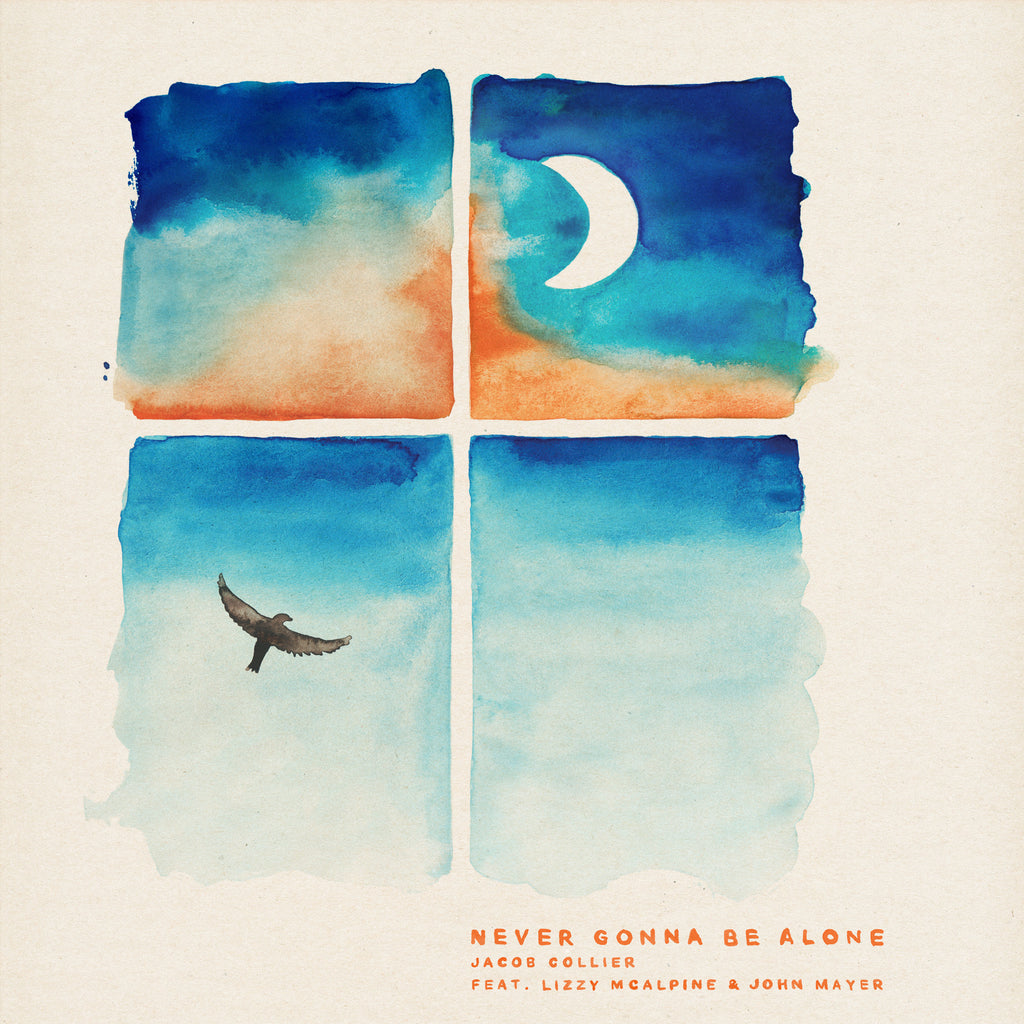 Never Gonna Be Alone (with Lizzy McAlpine & John Mayer) (Coloured 7 Inch Single) - Jacob Collier, Lizzy McAlpine, John Mayer - platenzaak.nl