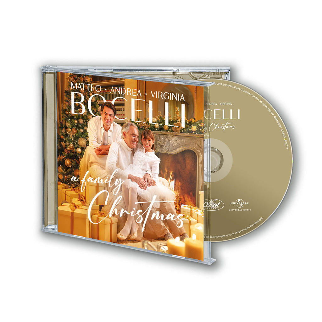 A Family Christmas (CD) - Andrea Bocelli, Matteo Bocelli, Virginia Bocelli - platenzaak.nl