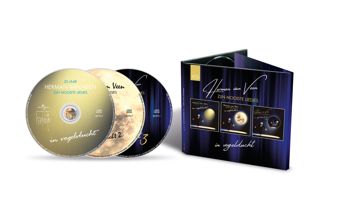 In Vogelvlucht (3CD Boxset) - Herman van Veen | Platenzaak.nl