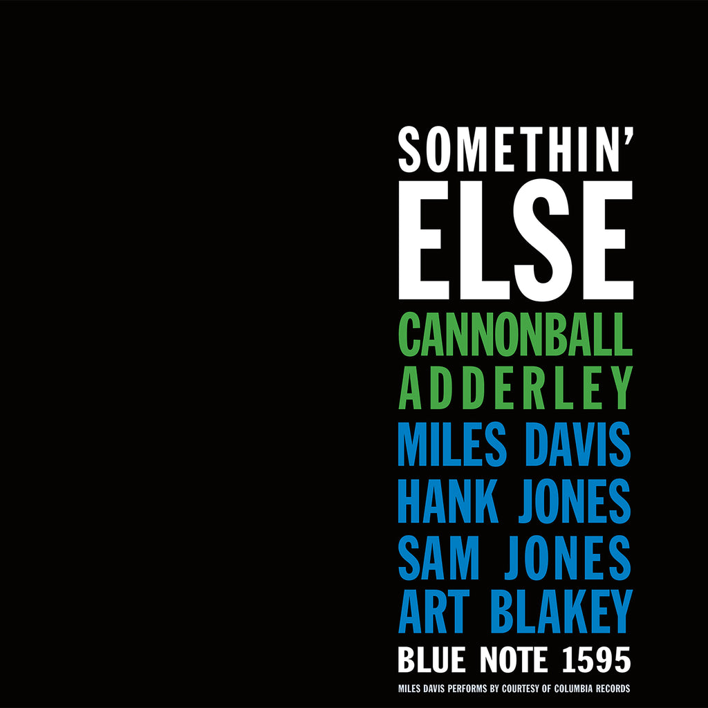 Somethin'  Else (LP) - Cannonball Adderley - platenzaak.nl