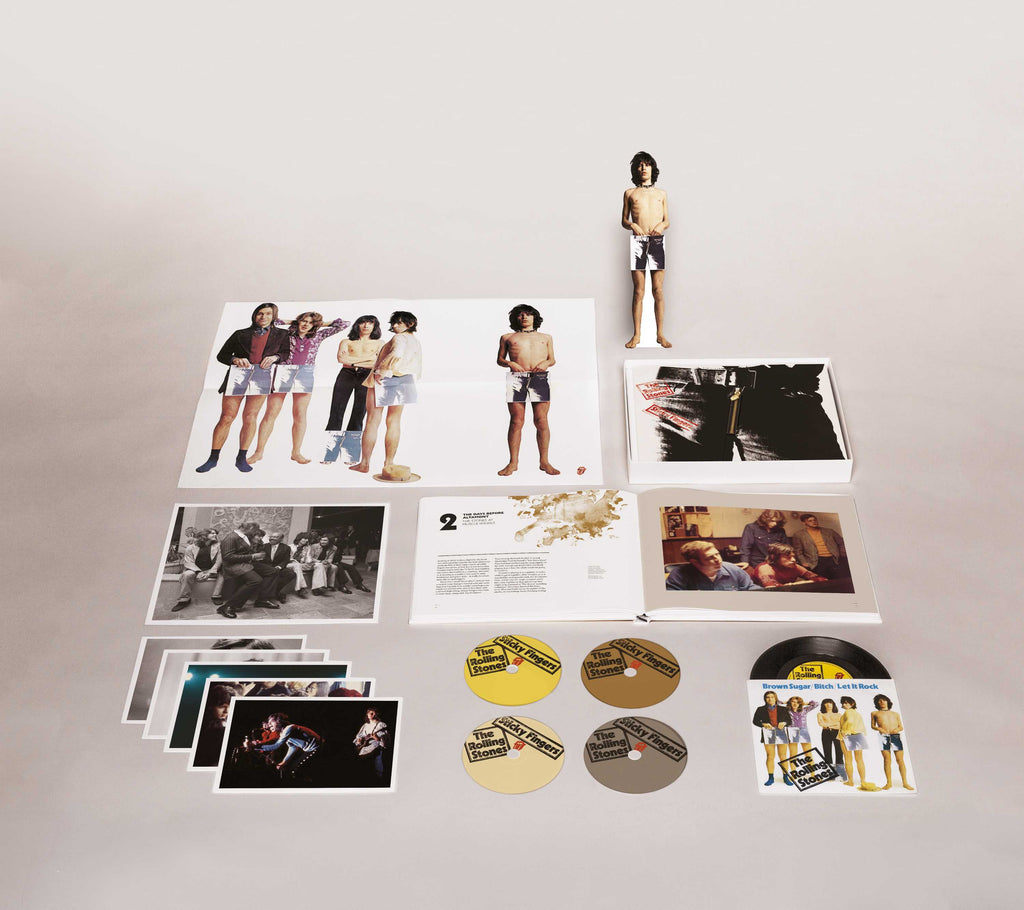 Sticky Fingers (3CD+7Inch Single+DVD) - The Rolling Stones - platenzaak.nl