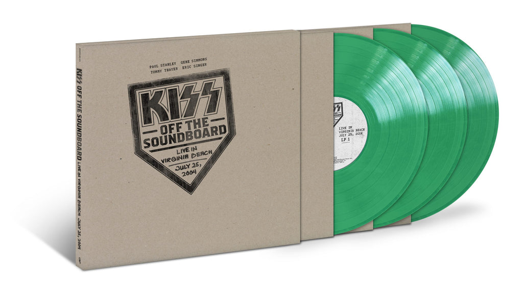 KISS Off The Soundboard: Live In Virginia Beach (Store Exclusive Green 3LP) - Kiss - platenzaak.nl