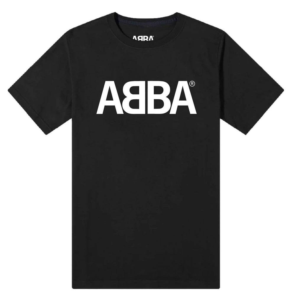 ABBA Logo (Store Exclusive Black T-Shirt) - ABBA - platenzaak.nl