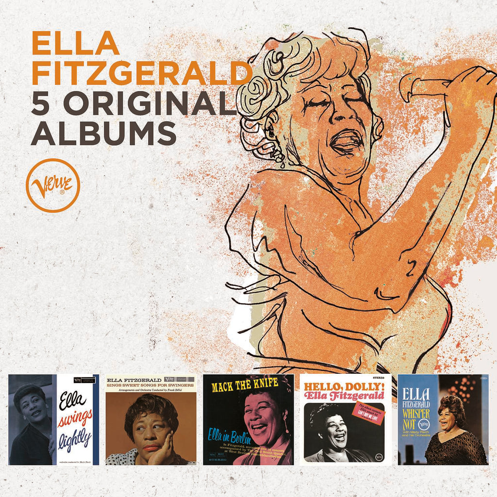 5 Original Albums (5CD) - Ella Fitzgerald - platenzaak.nl