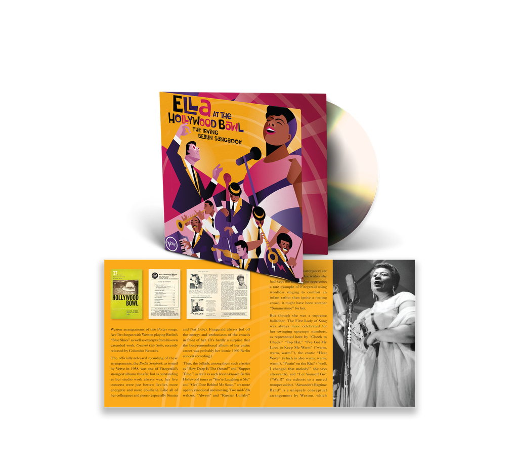 Ella At The Hollywood Bowl: The Irving Berlin Songbook (CD) - Ella Fitzgerald - platenzaak.nl
