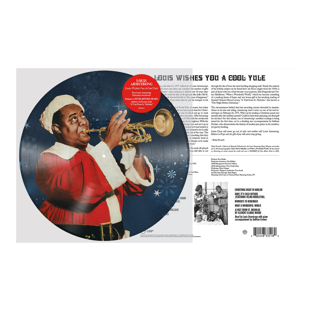 Louis Wishes You a Cool Yule (Picture Disc LP) - Louis Armstrong - platenzaak.nl
