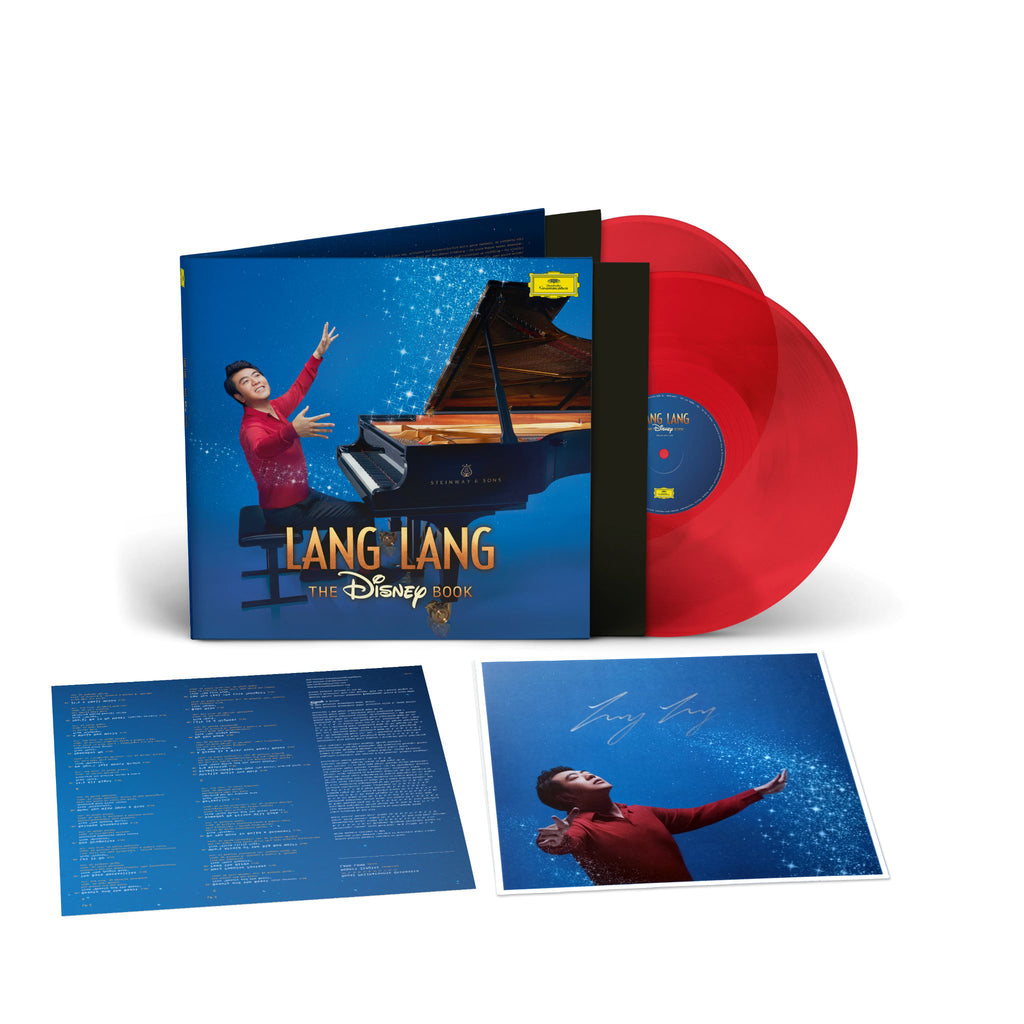 The Disney Book (Store Exclusive Signed Art Card+Red 2LP) - Lang Lang - platenzaak.nl