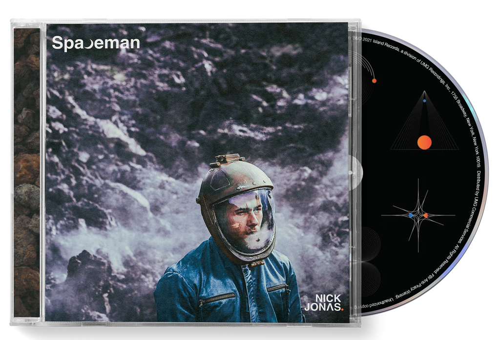 Spaceman Album (CD Cover 2) - Nick Jonas - platenzaak.nl