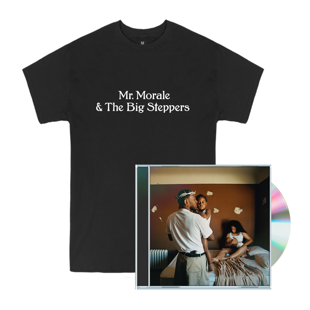 Mr. Morale & The Big Steppers (CD+Store Exclusive Black T-Shirt) - Kendrick Lamar - platenzaak.nl