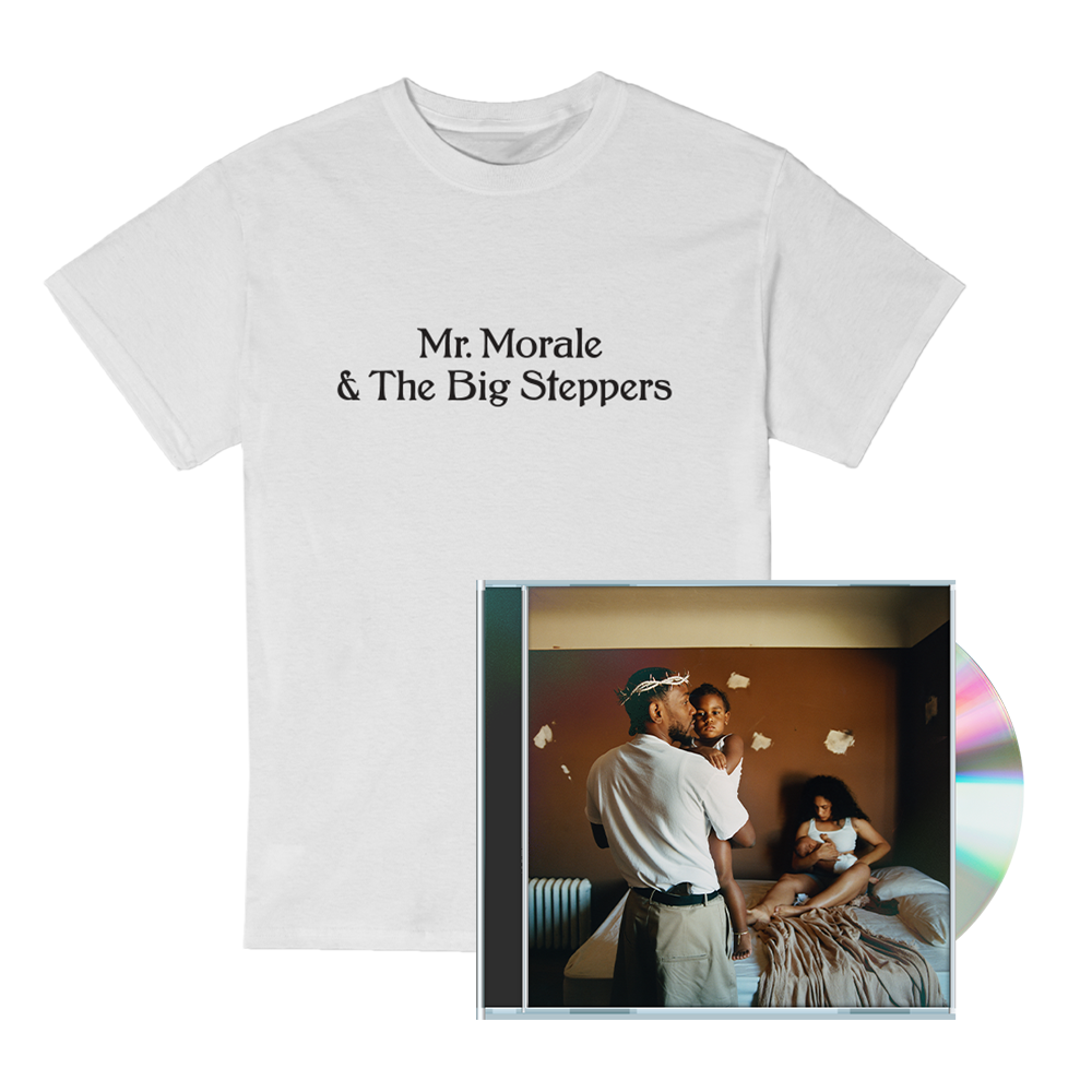 Mr. Morale & The Big Steppers (CD+Store Exclusive White T-Shirt) - Kendrick Lamar - platenzaak.nl