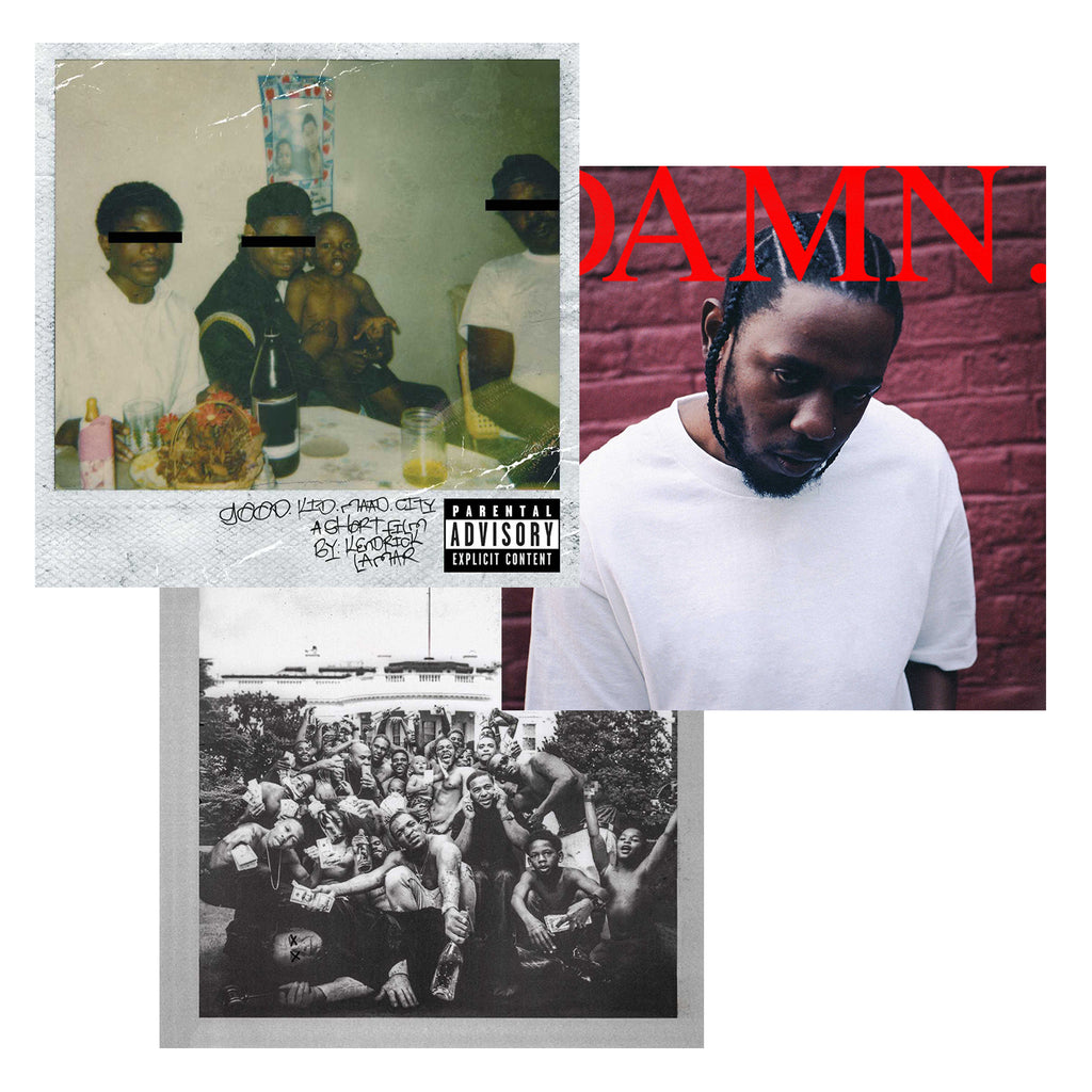 good kid, m.A.A.d city+To Pimp A Butterfly+Damn Collection (3CD Bundle) - Kendrick Lamar - platenzaak.nl