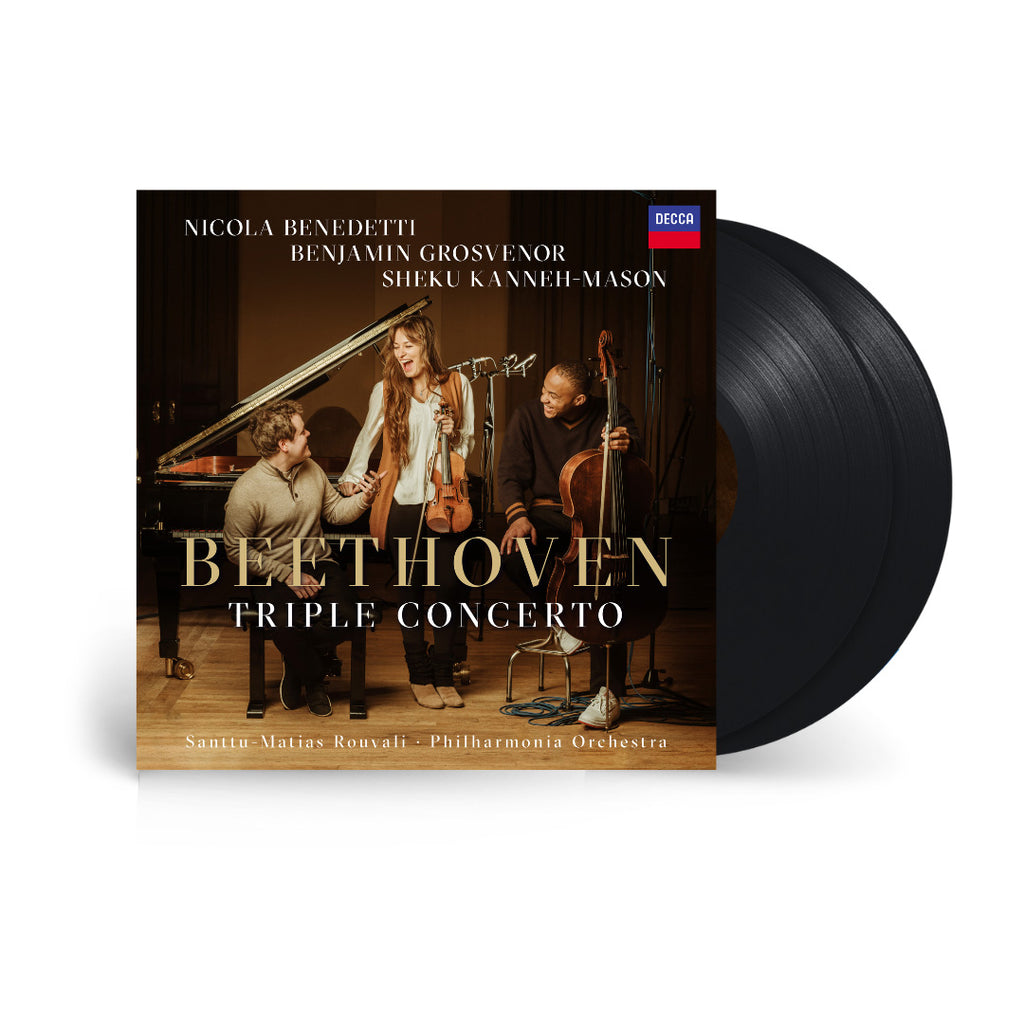 Beethoven: Triple Concerto, Op. 56 (2LP) - Nicola Benedetti, Sheku Kanneh-Mason, Benjamin Grosvenor - platenzaak.nl