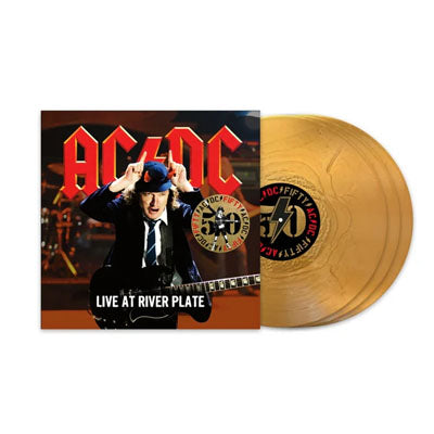 Live At River Plate (50th Anniversary Gold 3LP) - AC/DC - platenzaak.nl