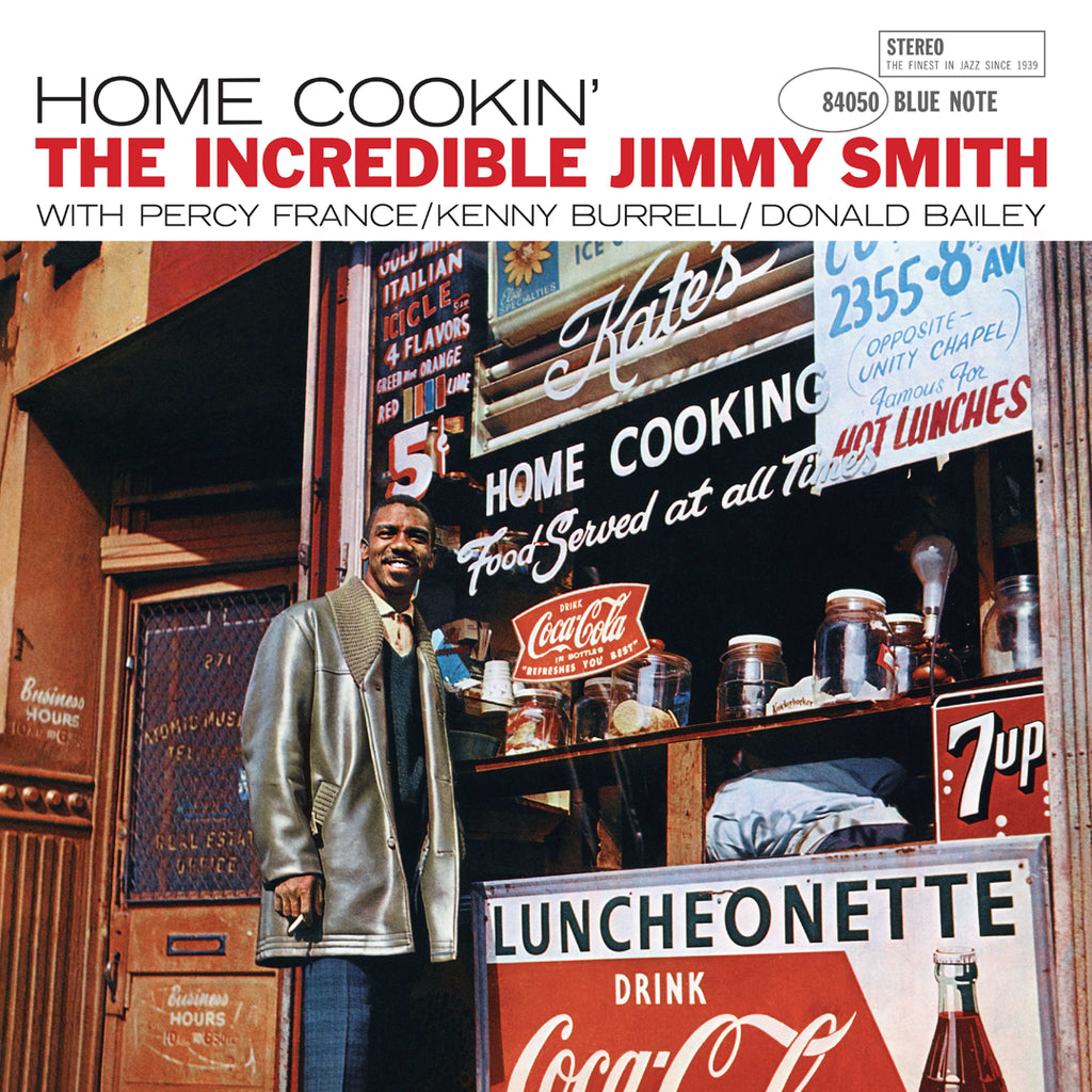 Home Cookin'' (LP) - Jimmy Smith, Percy France, Kenny Burrell, Donald Bailey - platenzaak.nl