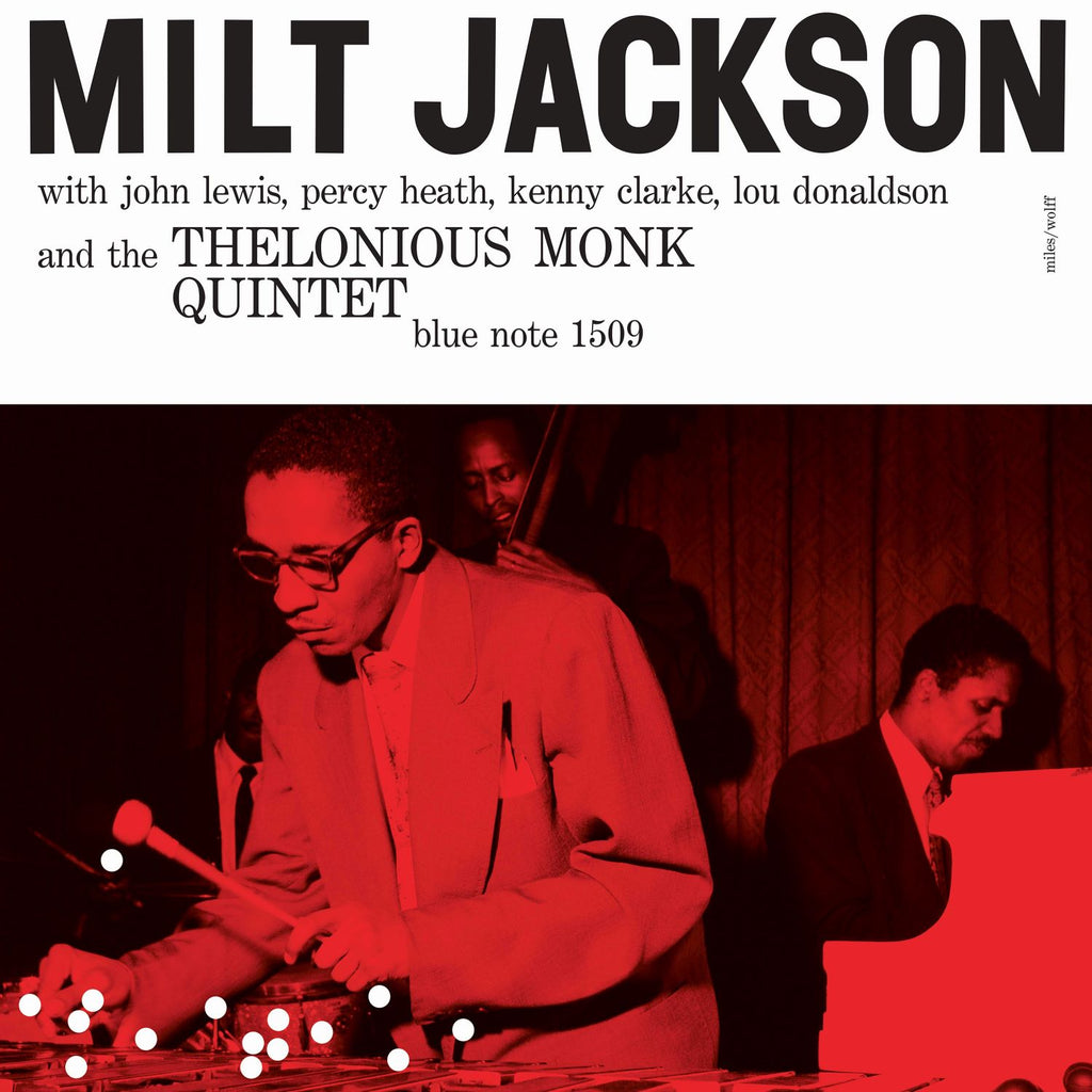Milt Jackson With John Lewis (LP) - Milt Jackson, John Lewis, Percy Heath, Kenny Clarke, Lou Donaldson, Thelonious Monk Quintet - platenzaak.nl