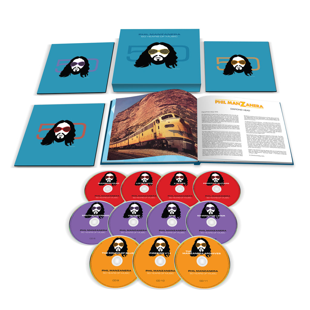 50 Years Of Music: 1975 - 1982 Rarities (Store Exclusive Deluxe 11CD Boxset) - Phil Manzanera - platenzaak.nl