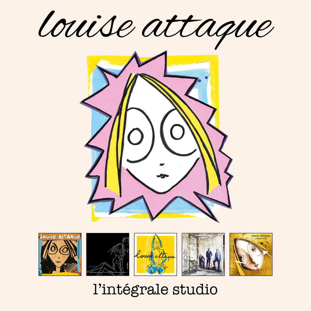 L'intégrale studio (5CD) - Louise Attaque - platenzaak.nl