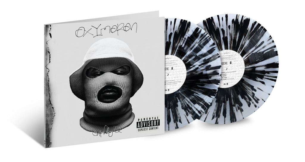 Oxymoron (Store Exclusive 10th Anniversary Splattered Clear & Black 2LP) - ScHoolboy Q - platenzaak.nl