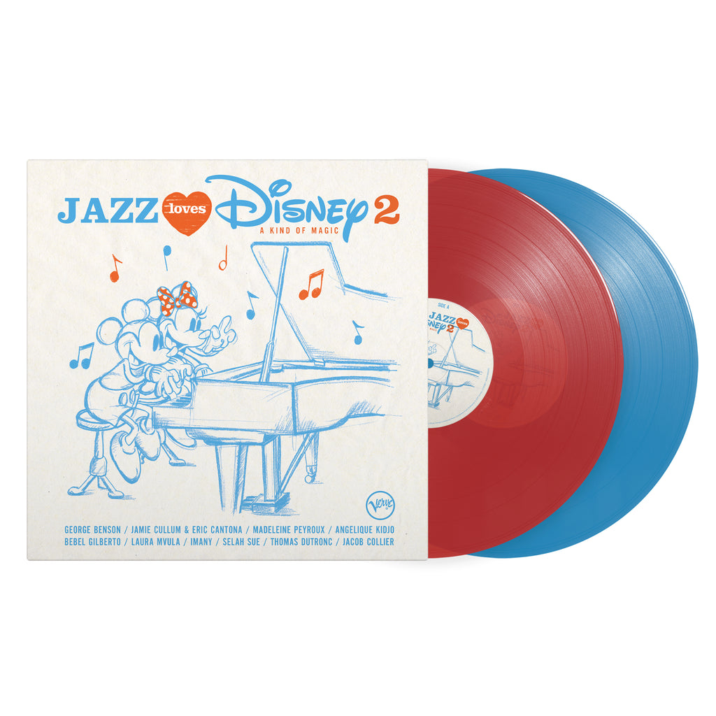 Jazz Loves Disney 2 - A Kind Of Magic (Translucent Red & Blue 2LP) - Various Artists - platenzaak.nl