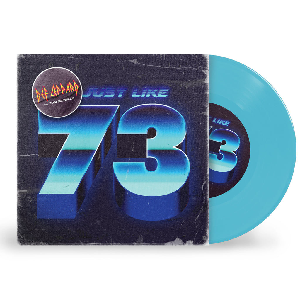 Just Like 73' (Store Exclusive Solid Turquoise 7Inch Single) - Def Leppard - platenzaak.nl