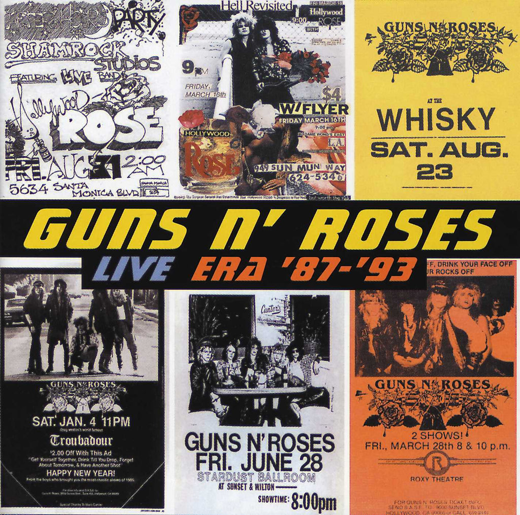 Live Era '87-'93 (2CD) - Guns N' Roses - platenzaak.nl