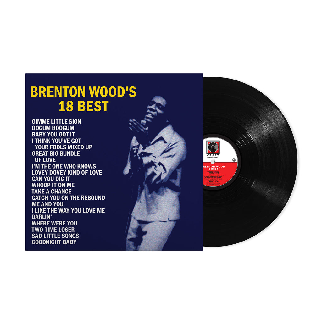 Brenton Wood's 18 Best (LP) - Brenton Wood - platenzaak.nl