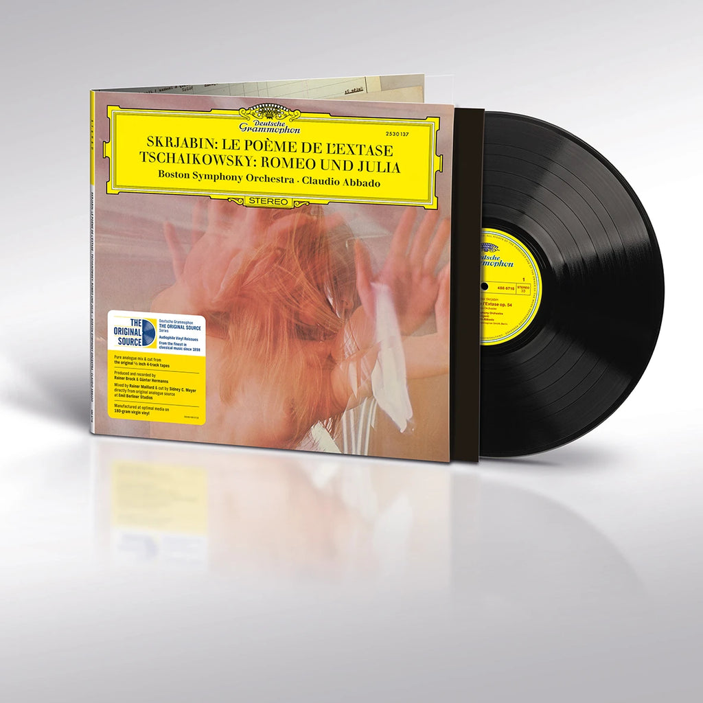 Scriabin: Le poème de l'extase, Op. 54 / Tchaikovsky: Romeo and Juliet, Fantasy Overture, TH 42 (LP) - Boston Symphony Orchestra, Claudio Abbado - platenzaak.nl