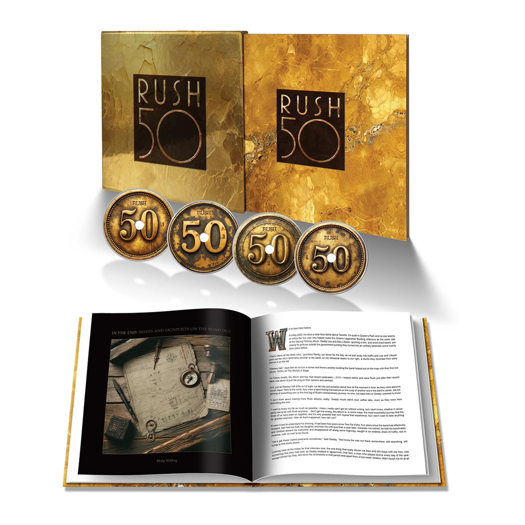 Rush 50 (Deluxe 4CD) - Rush - platenzaak.nl