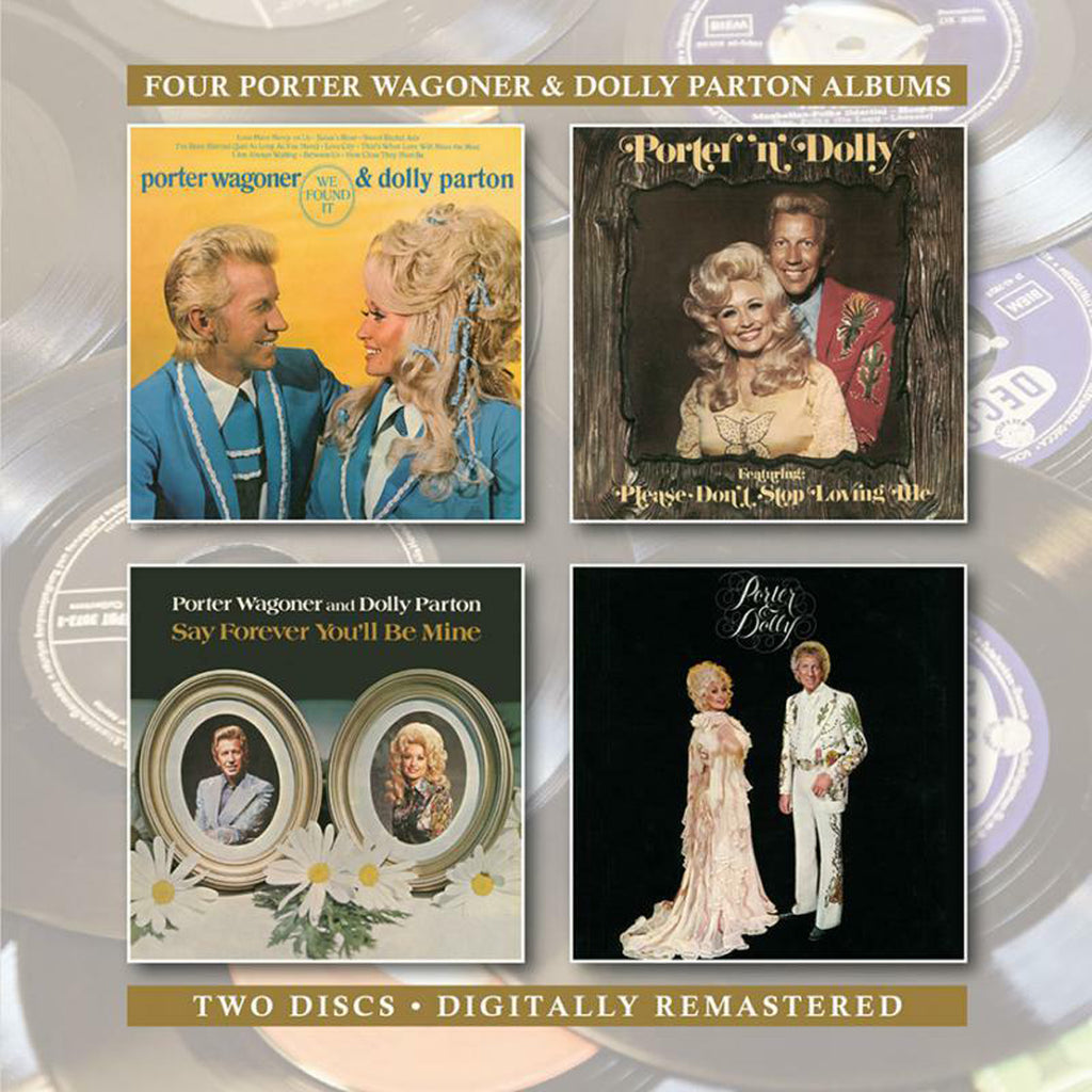 We Found It / Porter 'N' Dolly / Say Forever You'll Be Mine / Porter & Dolly (2CD) - Porter Wagoner & Dolly Parton - platenzaak.nl