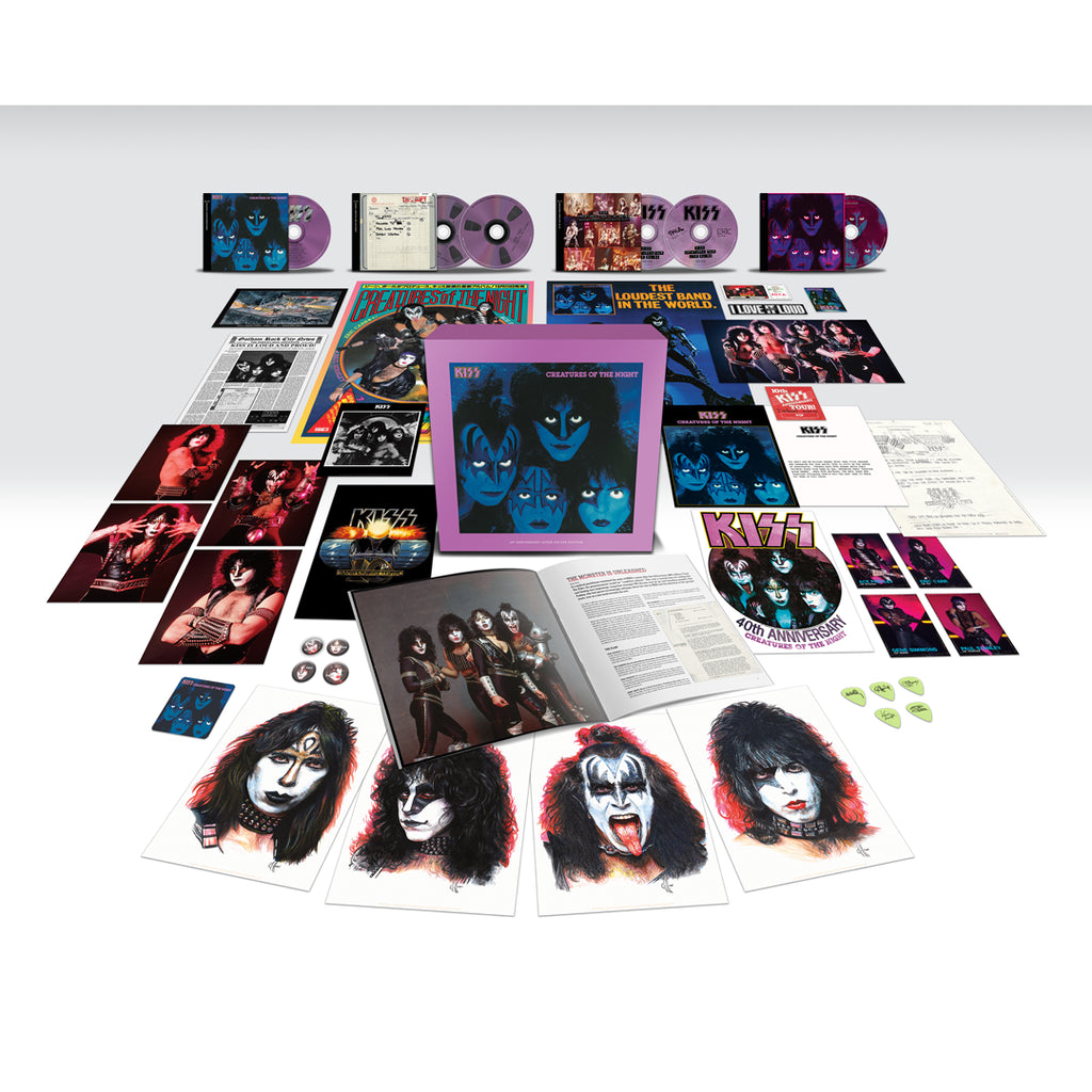 Creatures Of The Night (Super Deluxe Edition 5CD+Blu-Ray) - Kiss - platenzaak.nl