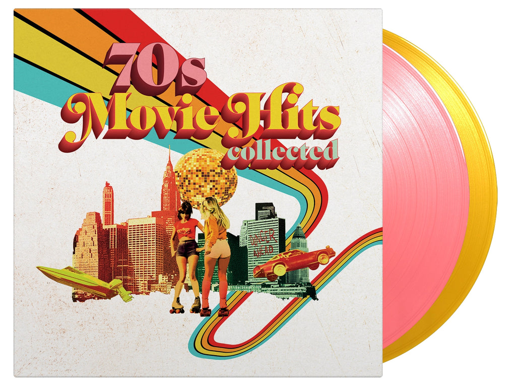 70's Movie Hits Collected (Pink & Yellow 2LP) - Various Artists - platenzaak.nl