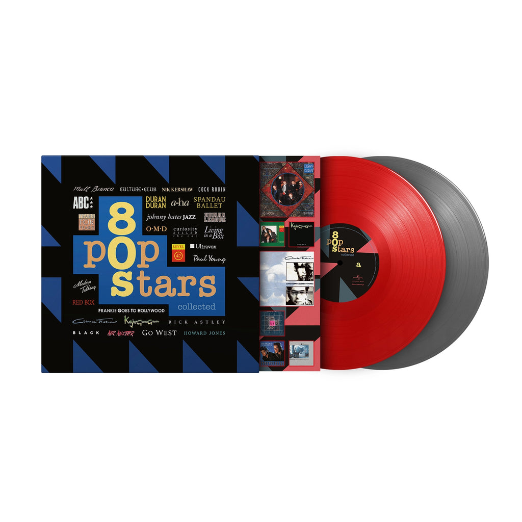 80s Pop Stars Collected (Red & Silver 2LP) - Various Artists - platenzaak.nl