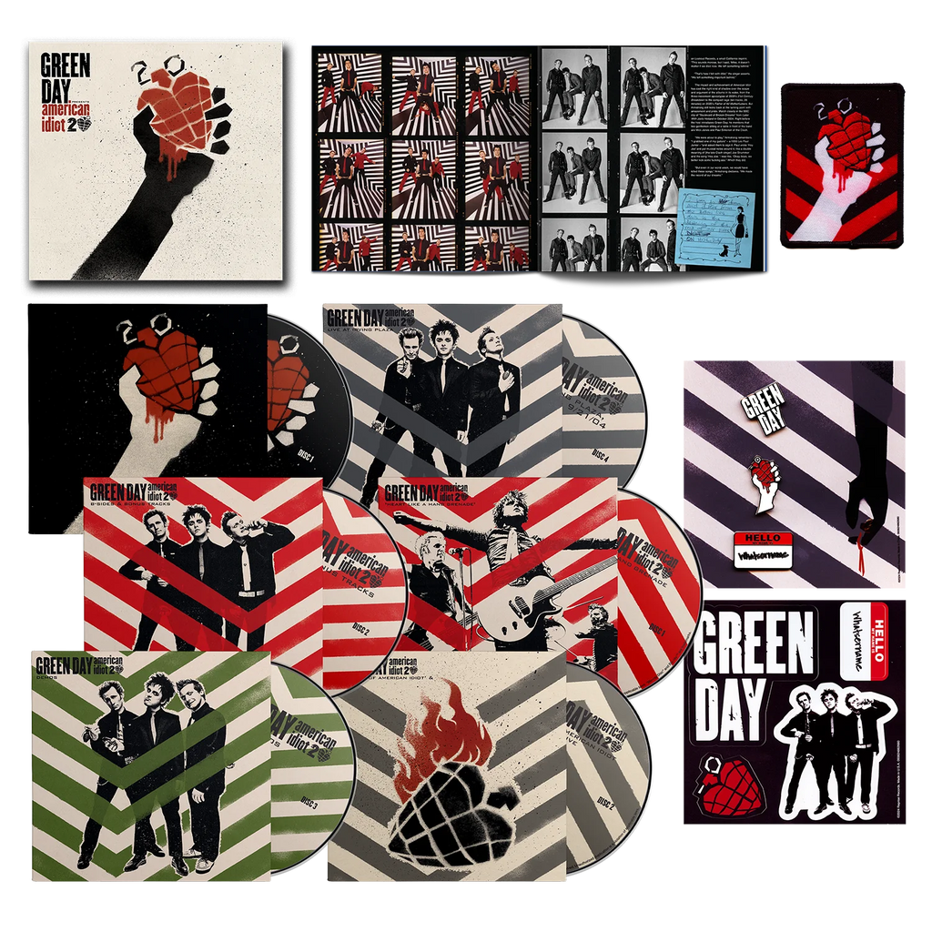 American Idiot (20th Anniversary Limited Deluxe Edition 4CD + 2 Blu-Ray) - Green Day - platenzaak.nl