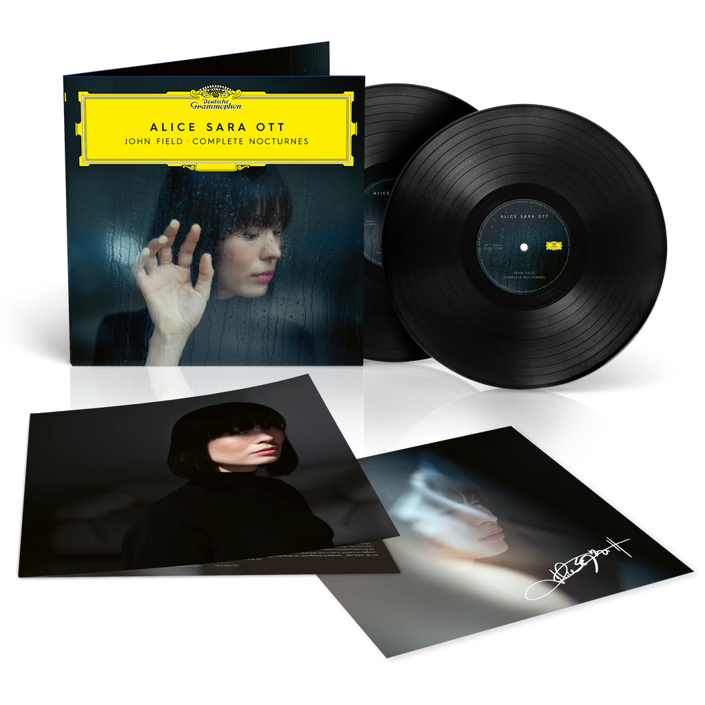 John Field Complete Nocturnes (Store Exclusive 2LP + Signed Art Card) - Alice Sara Ott - platenzaak.nl