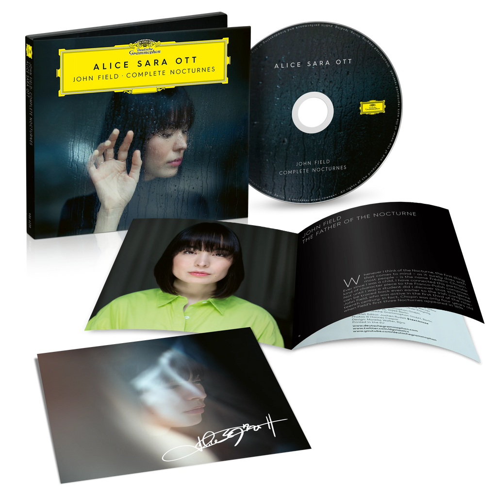 John Field Complete Nocturnes (Store Exclusive CD + Signed Art Card) - Alice Sara Ott - platenzaak.nl